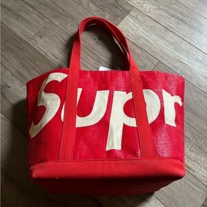 Supreme Raffia Tote bag from Spring/Summer 2020 collection